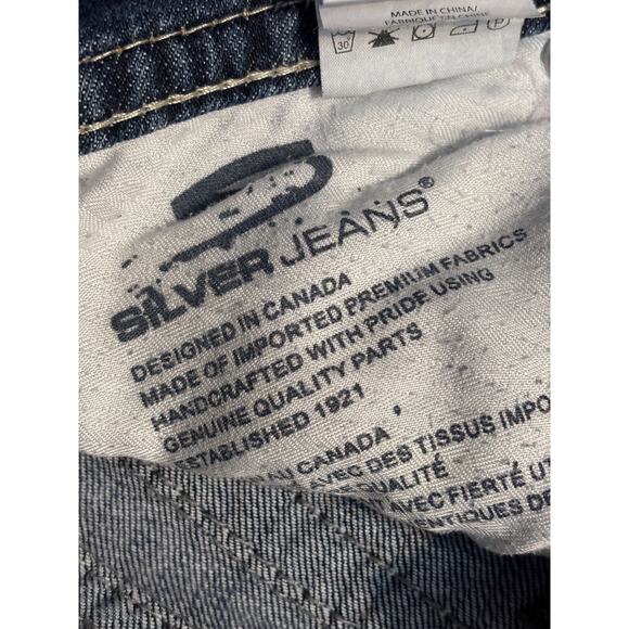 Silver Suki Surplus Jeans Women’s Sz 28/32 - Boot Cut, Medium Wash, Faded & Worn - Picture 7 of 11